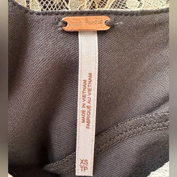 Free People Lace Boho Dress Ivory - Picture 13 of 15